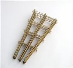 Bamboo climbing rack